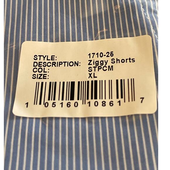 Ser.O.Ya Men's Ziggy Swim Trunk Shorts in Blue Stripe Combo Size XL NWT - Picture 7 of 9